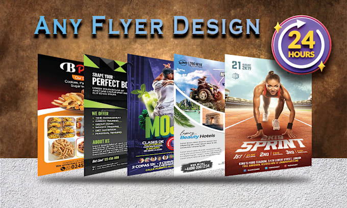 Design Brochure, Flyer, eBook, Social Media Post in Canva or Photoshop