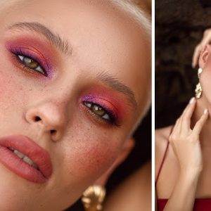 Retouching makeup photo